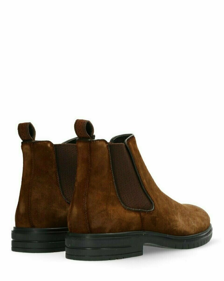 Mexx Ankle Boot Haytem Brown Brązowe | IJYXO0671