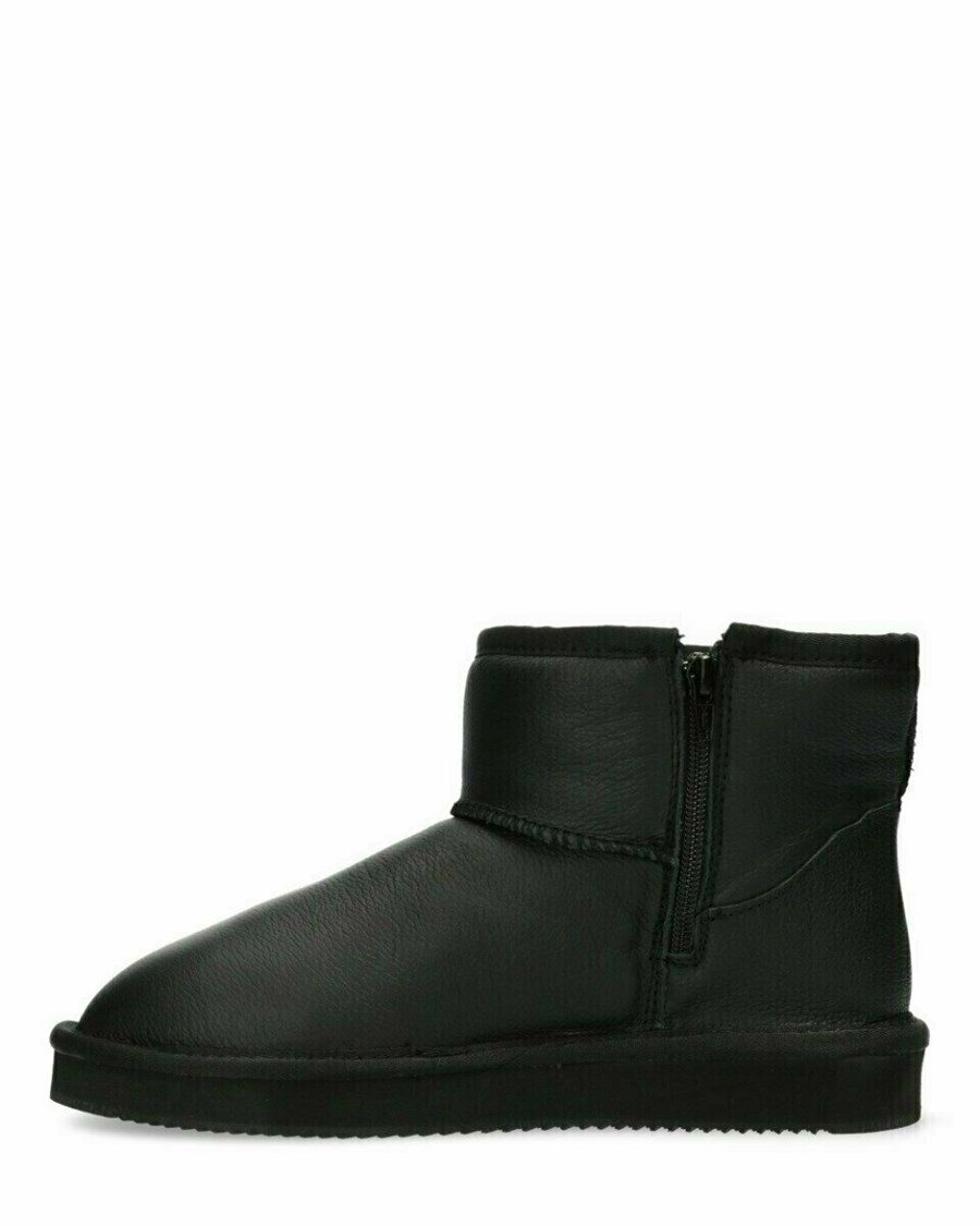 Mexx Ankle boot Fabrizio Black/Black Czarne | QVWEP6372