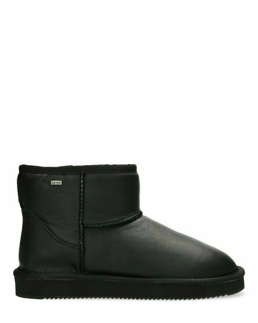 Mexx Ankle boot Fabrizio Black/Black Czarne | QVWEP6372