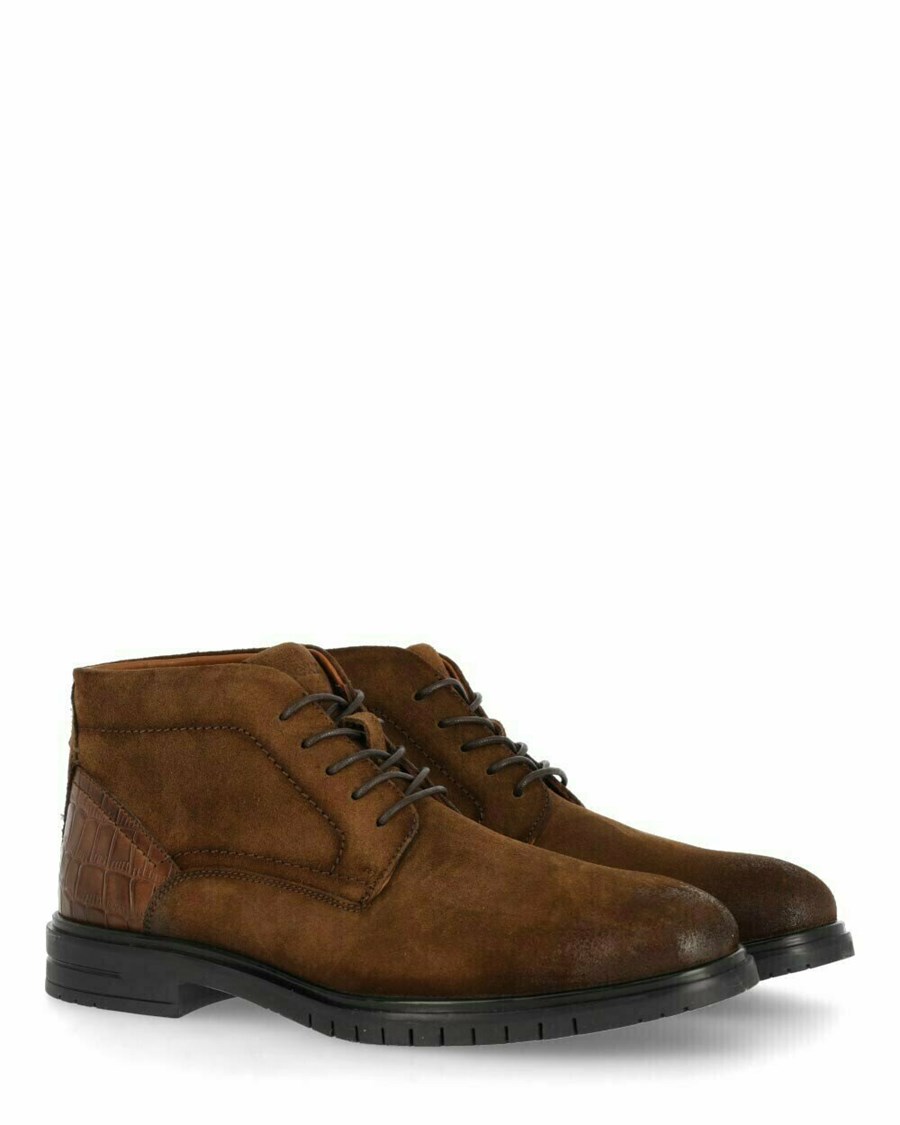 Mexx Ankle boot Harvey Brown Brązowe | WPYAZ9057