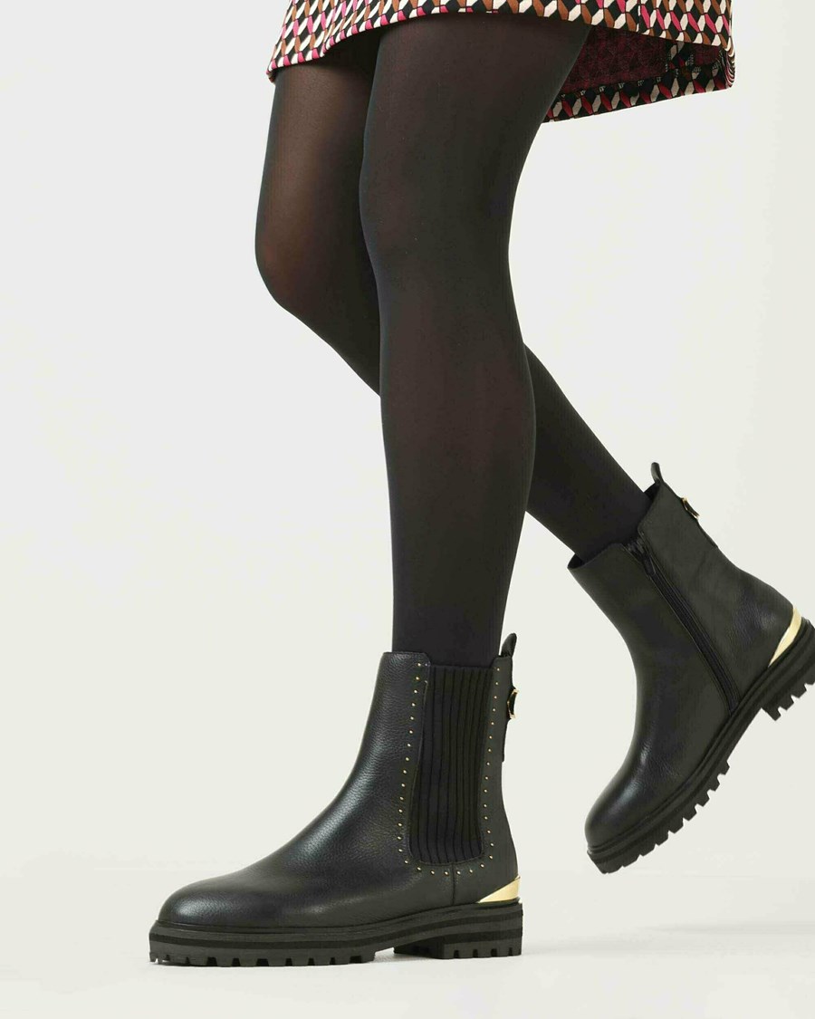 Mexx Ankle boot Havila Black Czarne | GOKZQ0265