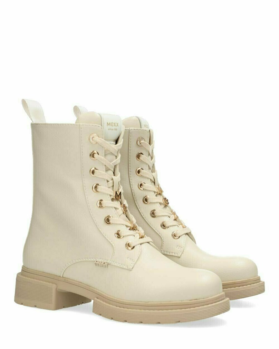 Mexx Ankle boot Holea Off White Białe | EORYV4216