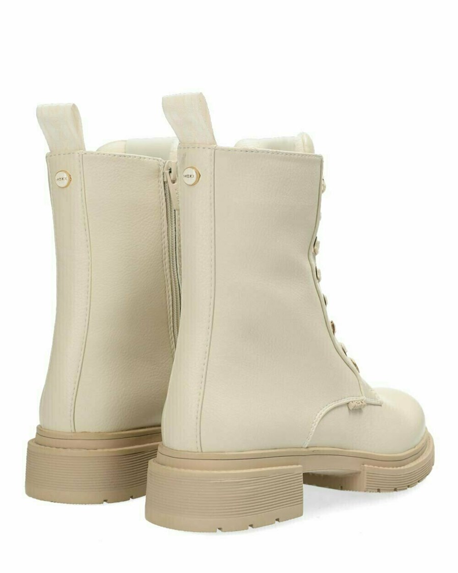 Mexx Ankle boot Holea Off White Białe | MGUNP0287