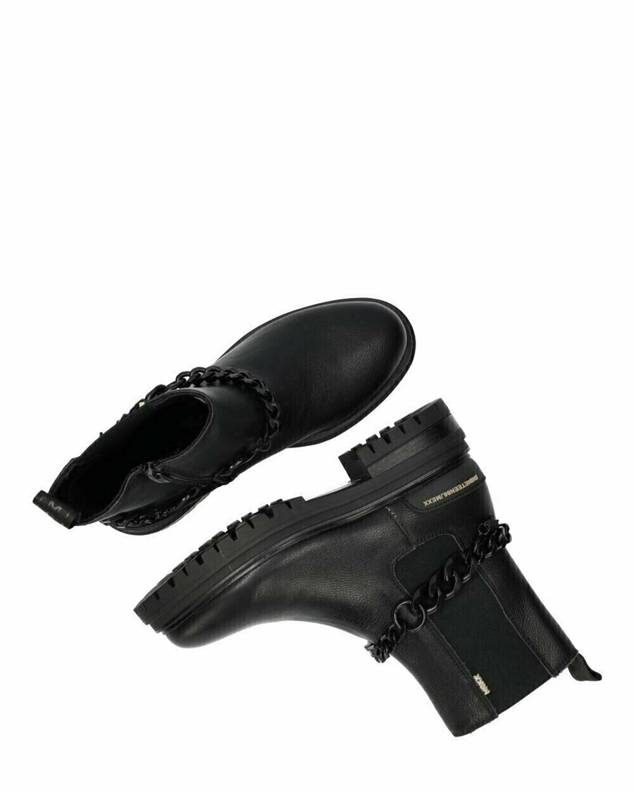 Mexx Ankle boot Hyun Black Czarne | PXETI1568