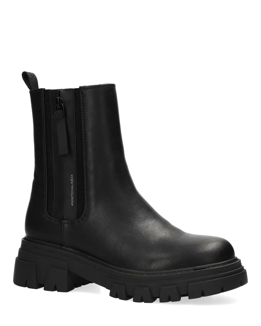 Mexx Ankle boot Keira Black Czarne | YZDLQ9281