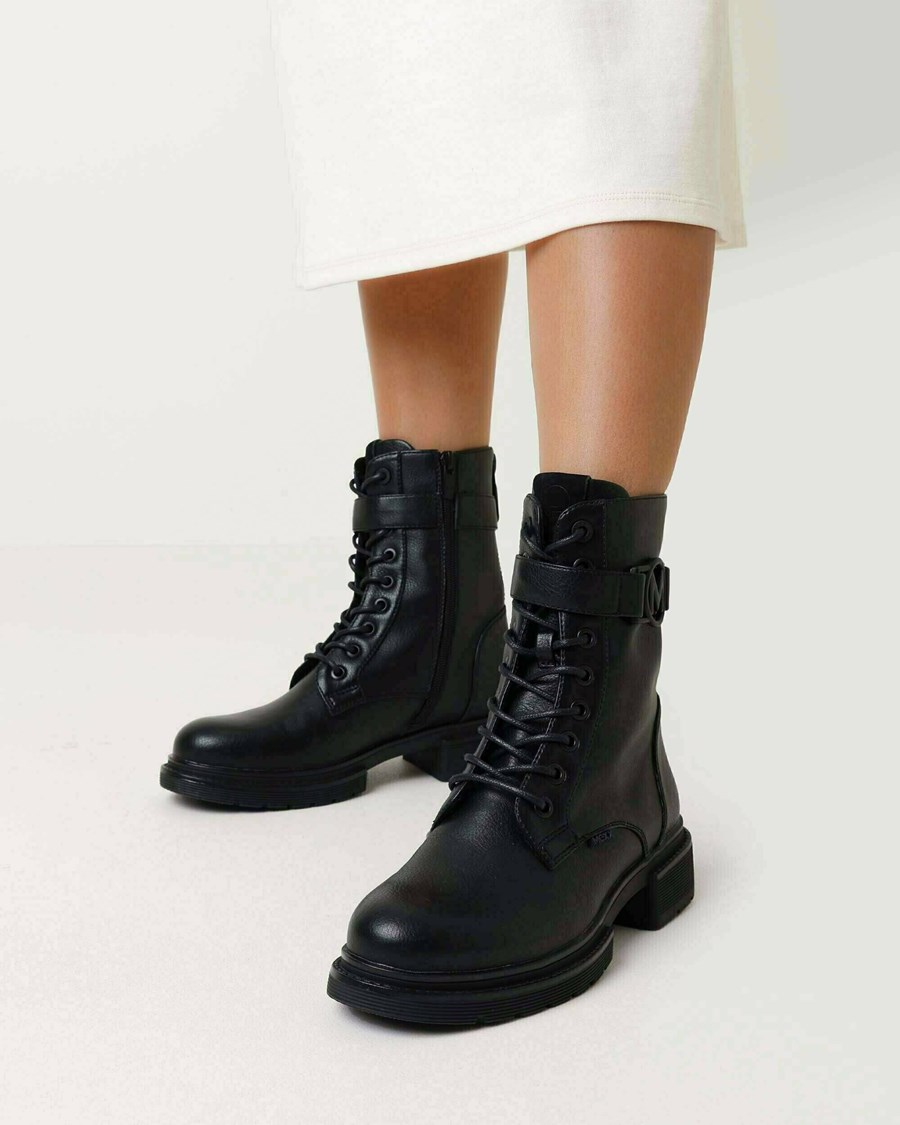 Mexx Ankle boot Kimberly Black Czarne | MLVEX7194