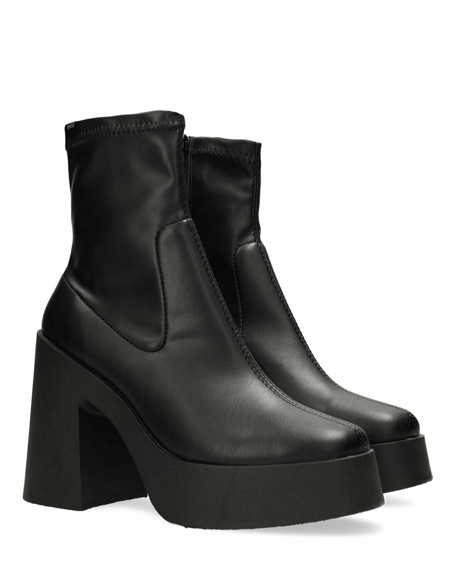 Mexx Ankle boot Kirez Black Czarne | QZBOC4603