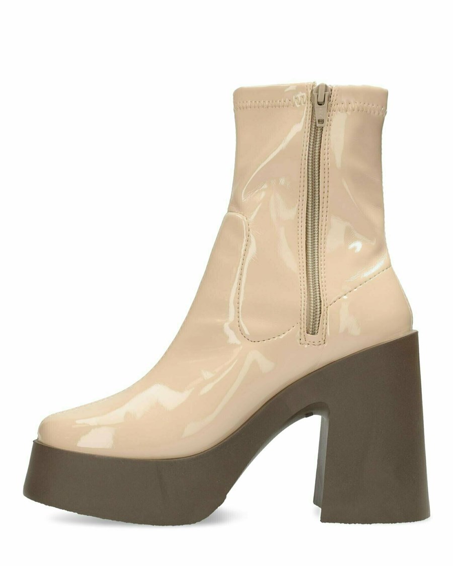 Mexx Ankle boot Kirez Nude Beżowe | QWATB2548