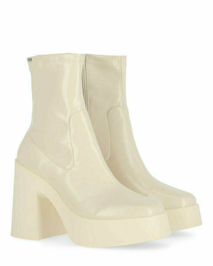 Mexx Ankle boot Kirez Off White Białe | EBYQU0814