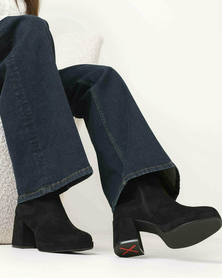 Mexx Ankle boot Kiwi Black Czarne | MAOKH0673