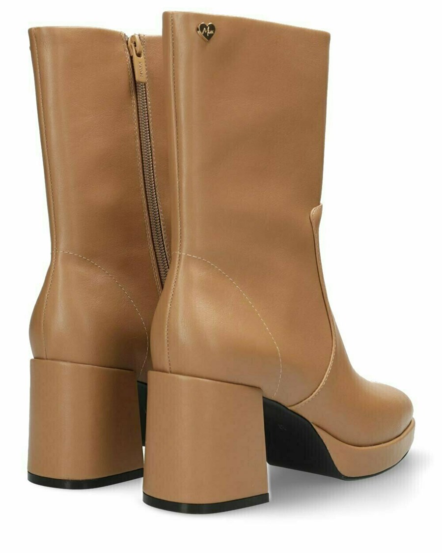 Mexx Ankle boot Kiwi Tan Beżowe | QEGLV7938