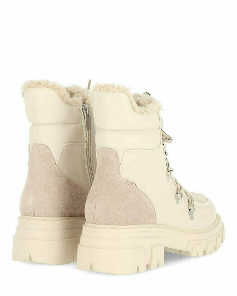 Mexx Ankle boot Kold Off White Białe | GQDAN9416