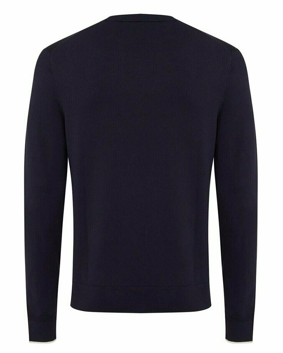 Mexx BRIAN sweater Navy Niebieskie | LDGYC2678