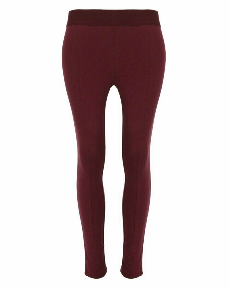 Mexx Basic legging Bordeaux Red Czerwone | VLNXU3187