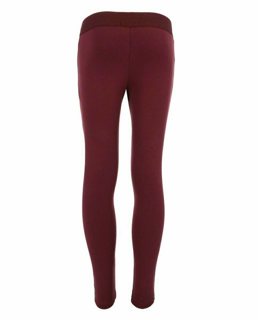 Mexx Basic legging Bordeaux Red Czerwone | VLNXU3187