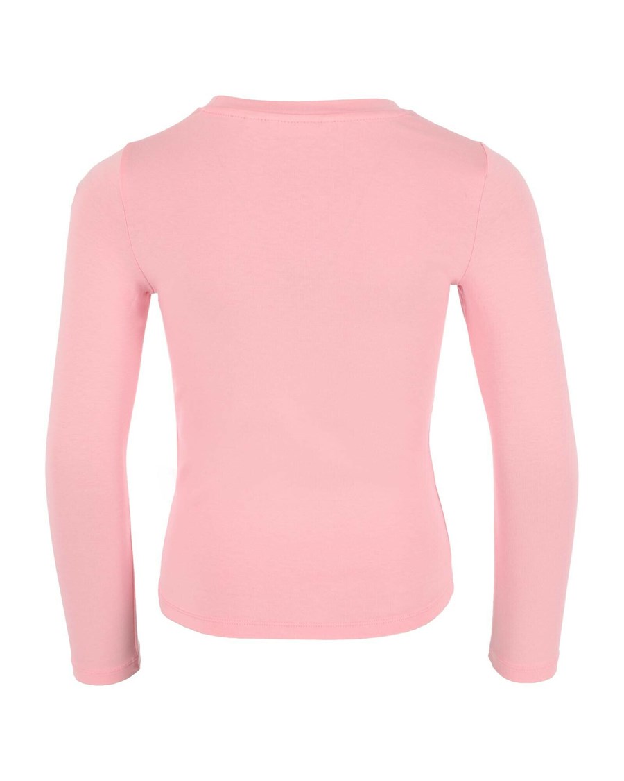 Mexx Basic long sleeve tee Bright Pink Różowe | AVYEN4527