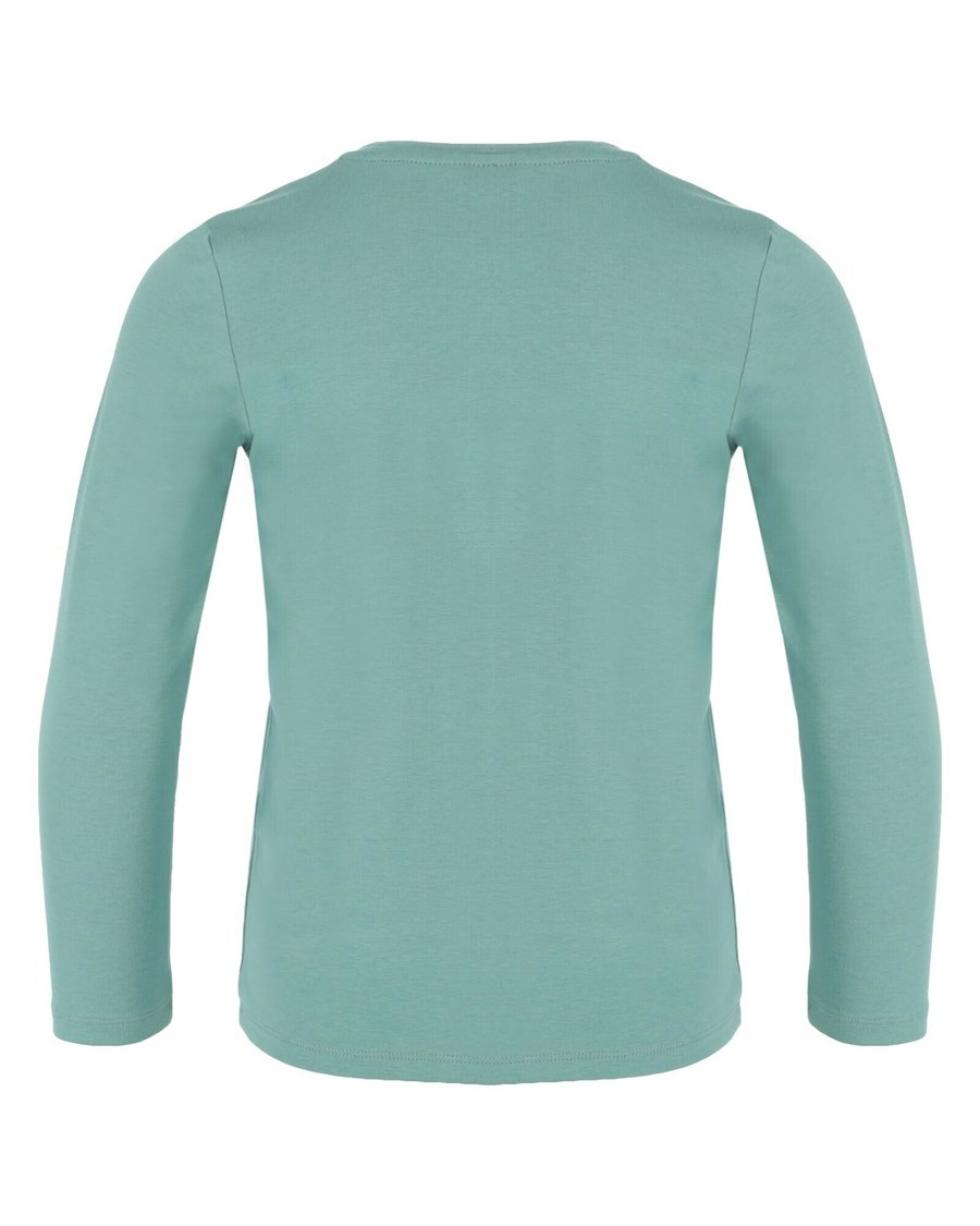 Mexx Basic long sleeve tee Dark Mint Ciemny Mięta | CIOEL0386