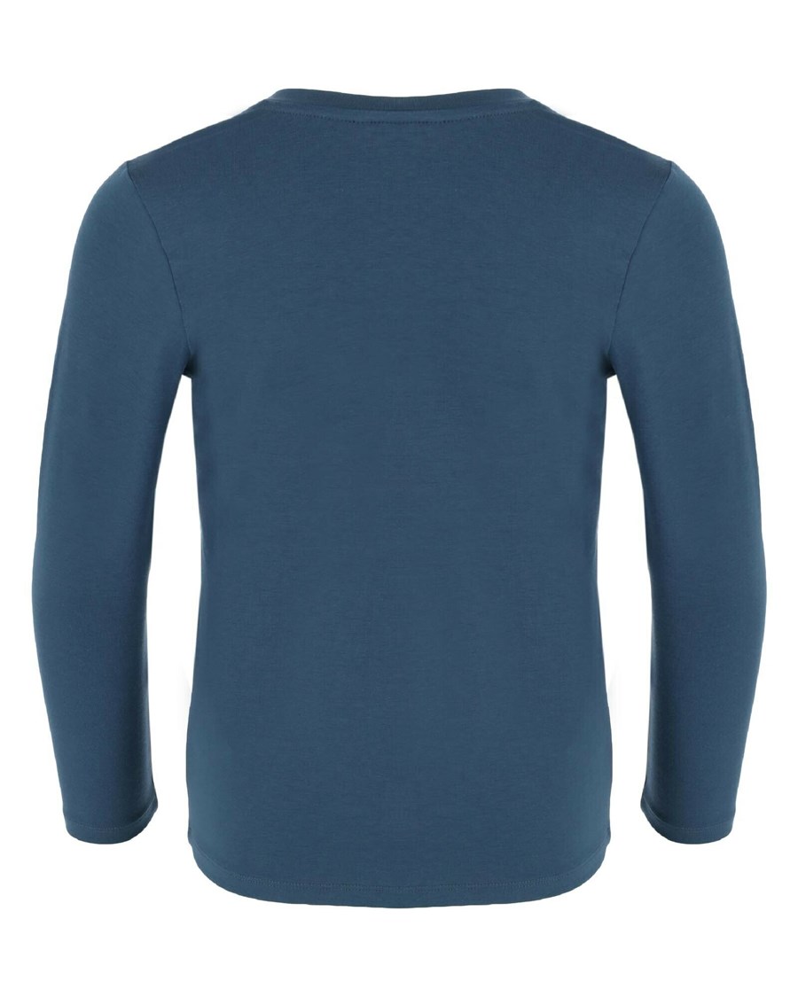 Mexx Basic long sleeve tee Light Navy (Dark Denim) Głęboka Granatowe | ZUYHN7410