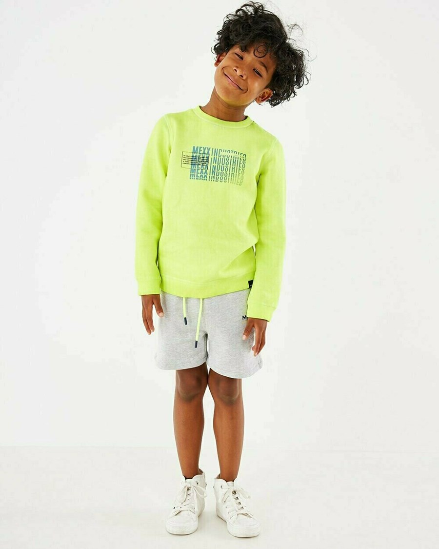 Mexx Basic sweater Neon Yellow Żółte | RGJOS5974