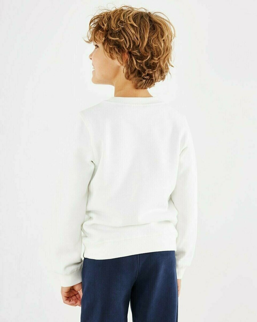 Mexx Basic sweater Off white Białe | XGWVC7450