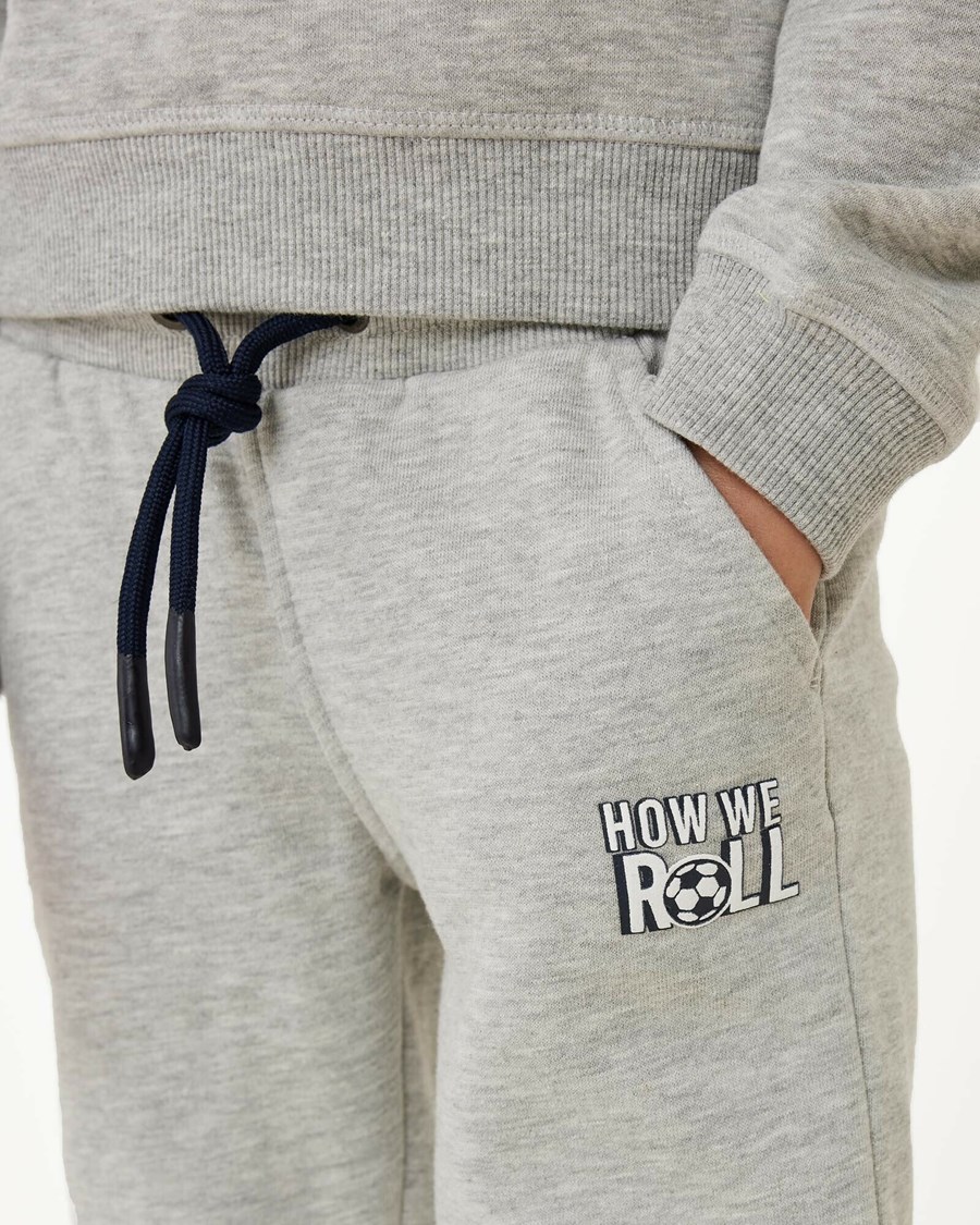 Mexx Basic sweatpants Grey Melee Szare | YGKNH1632