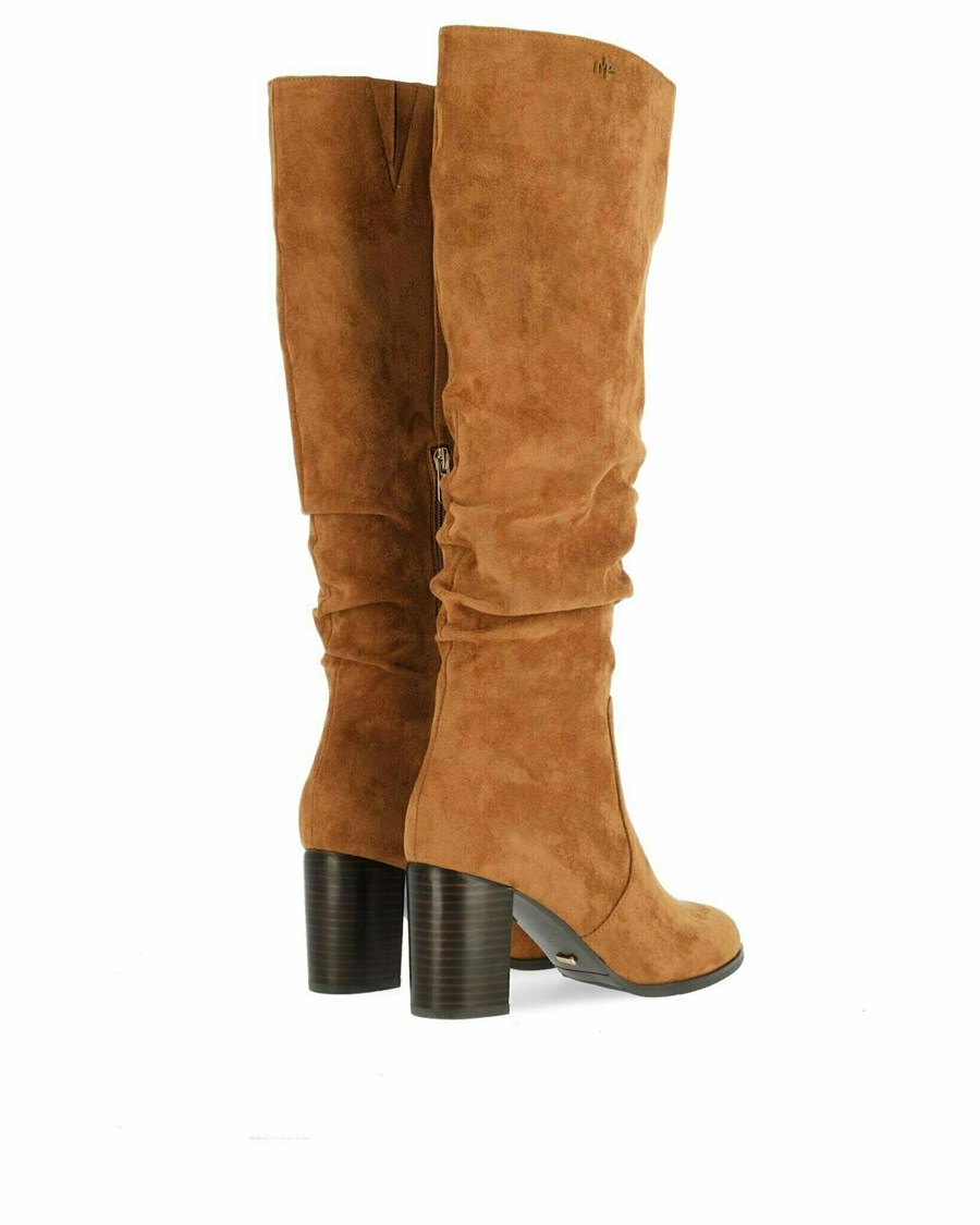 Mexx Boot Hanaya Cognac Brązowe | XLOKR2470