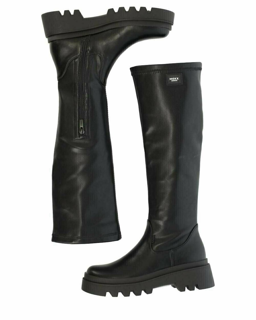 Mexx Boot Karlijn Black Czarne | YNWZK2479