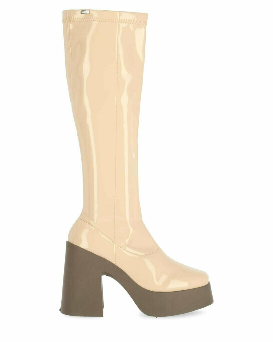 Mexx Boot Kora Nude Beżowe | JHGXQ8796