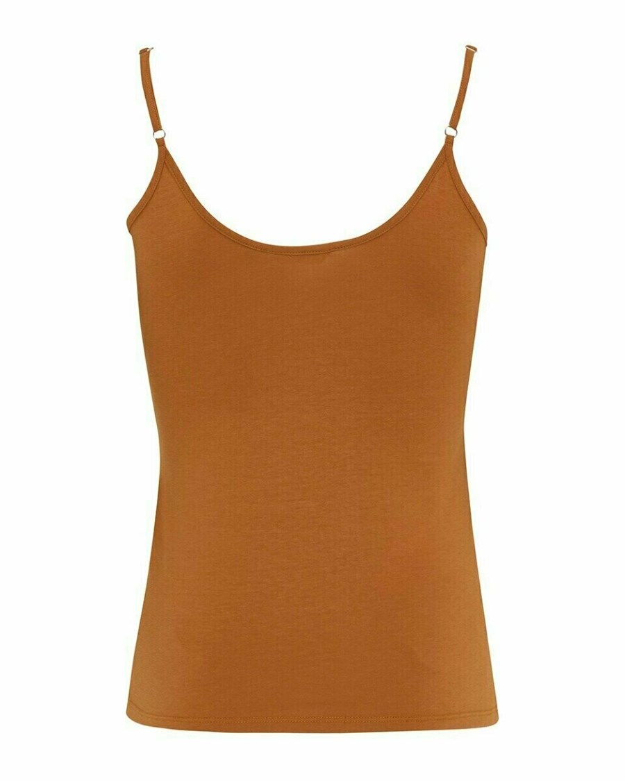 Mexx CHANTAL Singlet Brown Brązowe | TQXSP9640