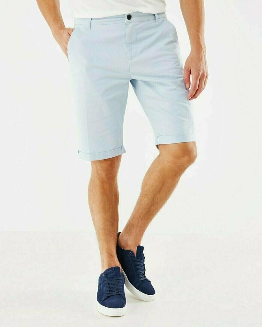 Mexx Chino short Light Blue Niebieskie | TUARJ2957