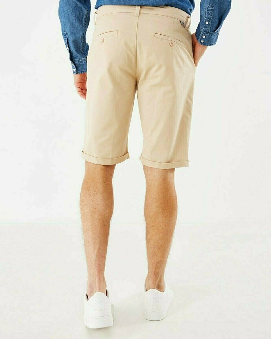 Mexx Chino short Sand Beżowe | AGBCU3261