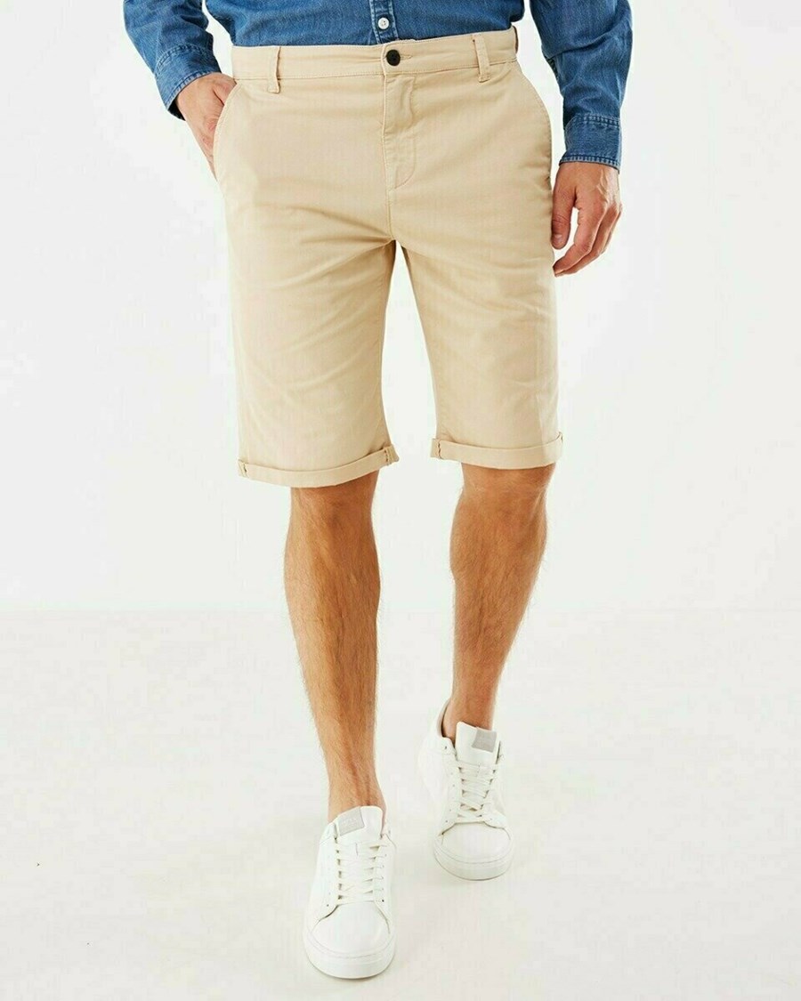 Mexx Chino short Sand Beżowe | AGBCU3261