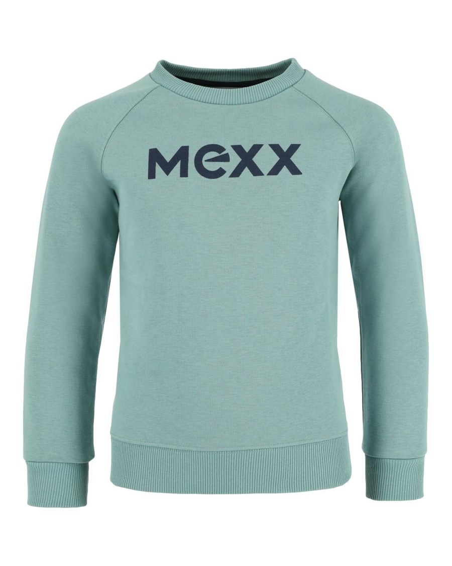 Mexx Crew neck sweater Dark Mint Ciemny Mięta | LQDGO0793