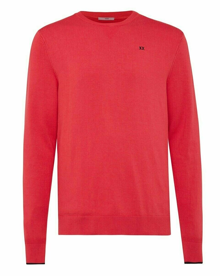 Mexx Crew neck sweater Red Czerwone | MBDXW3761