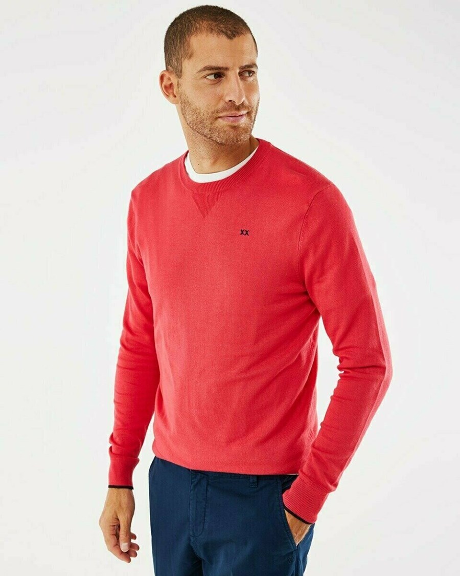 Mexx Crew neck sweater Red Czerwone | MBDXW3761