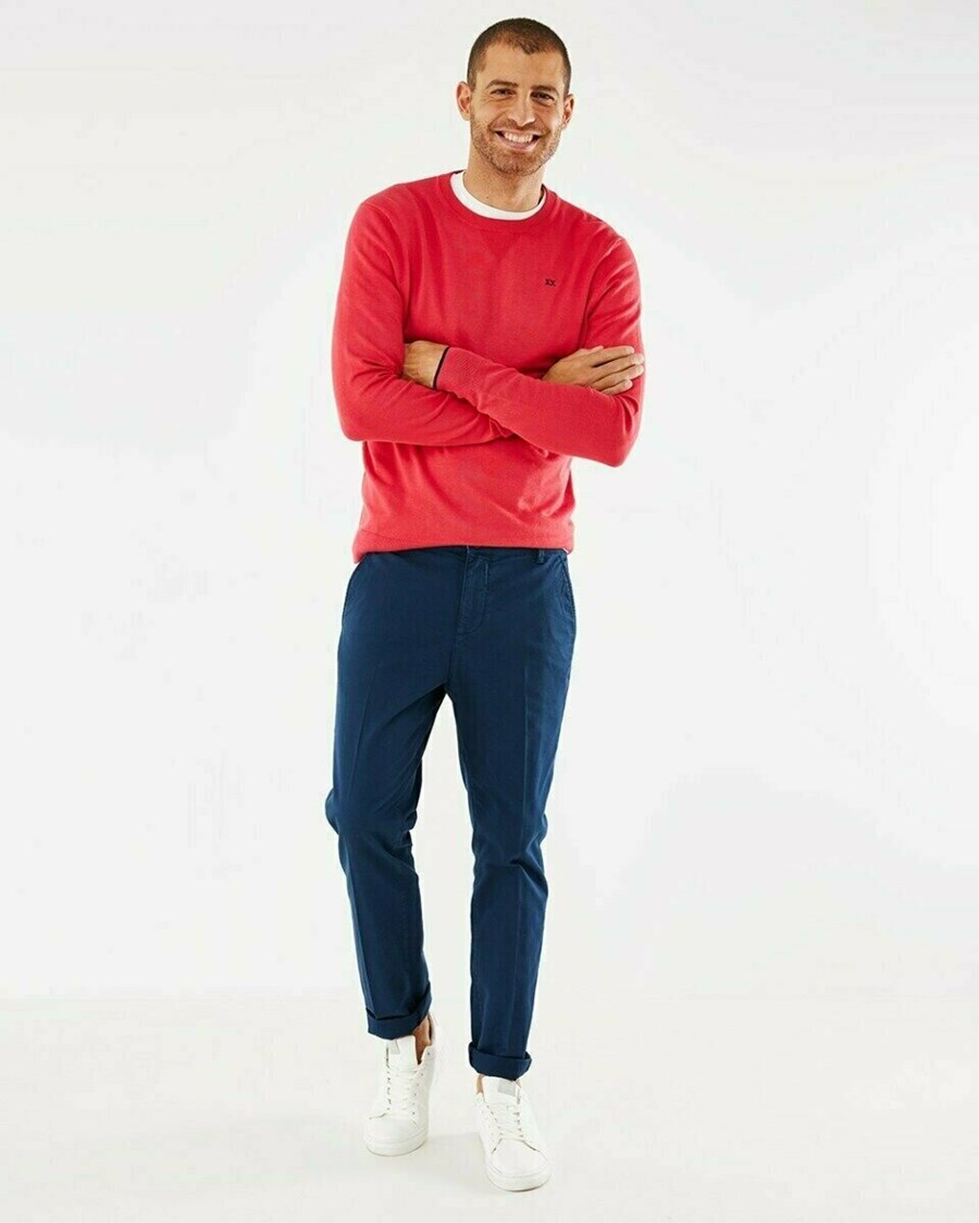 Mexx Crew neck sweater Red Czerwone | MBDXW3761