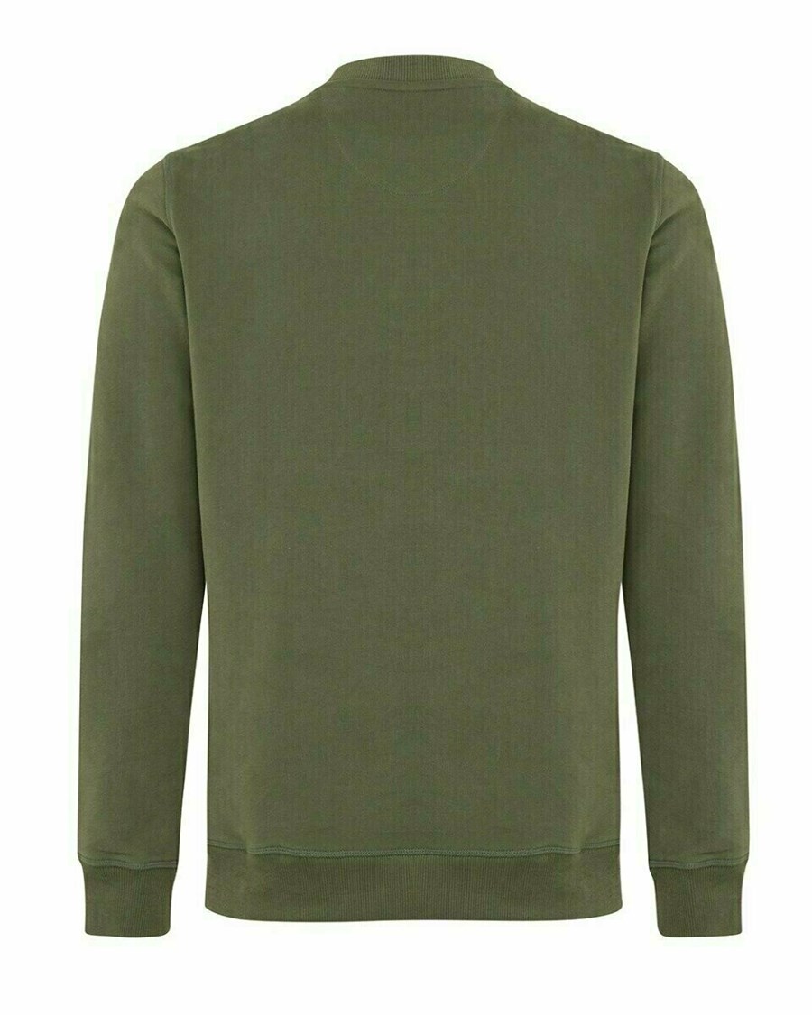 Mexx Crew neck sweatshirt Army Green Zielone | OGSBL9136