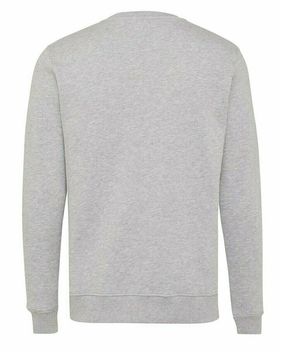 Mexx Crew neck sweatshirt Grey Melee Szare | TFEKH7842