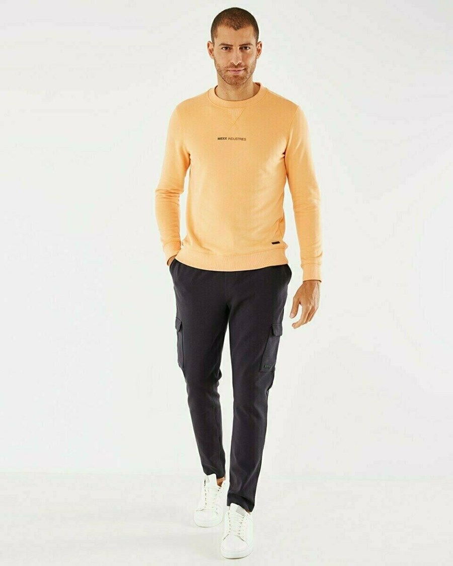 Mexx Crew neck sweatshirt Orange Pomarańczowe | OKXRH1837