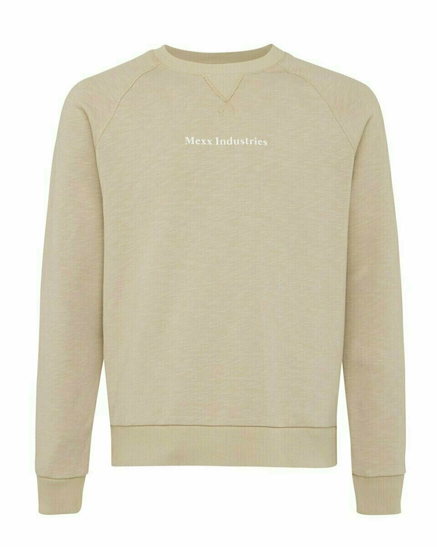 Mexx Crew neck sweatshirt Sand Beżowe | KDGXT8731