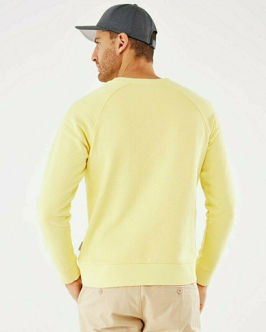 Mexx Crew neck sweatshirt Yellow Żółte | FRICH7042