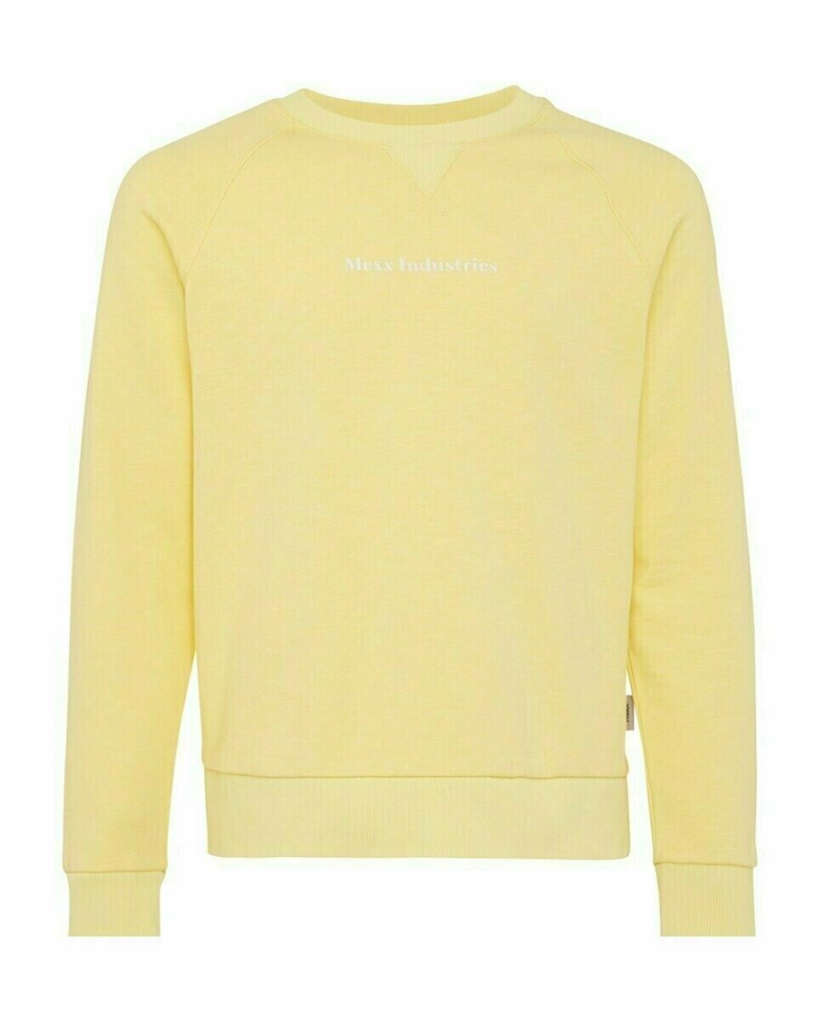 Mexx Crew neck sweatshirt Yellow Żółte | FRICH7042