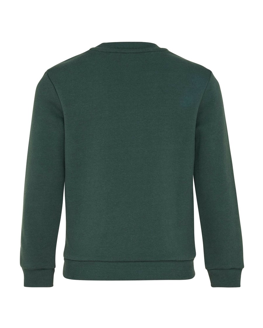 Mexx Crewneck logo carrier Dark Green Zielone | HWPMS8436