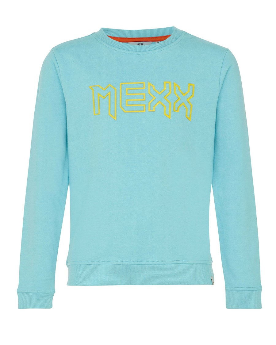 Mexx Crewneck logo carrier Ocean Blue Niebieskie | BQKUA2347