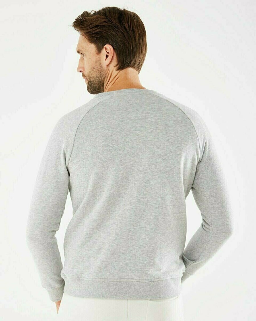 Mexx Crewneck sweater Grey Melee Szare | OLJZY4627