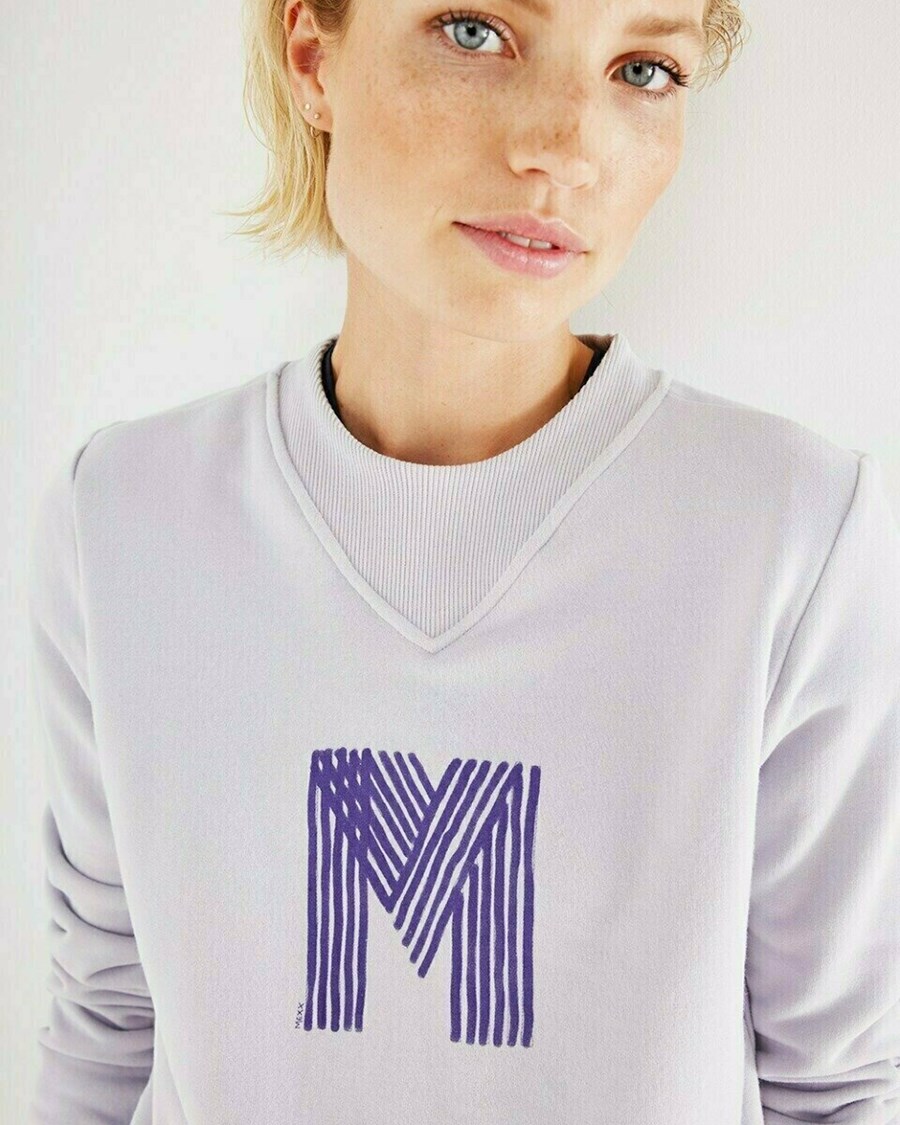 Mexx Crewneck sweater Lilac Fioletowe | TQPBE9567