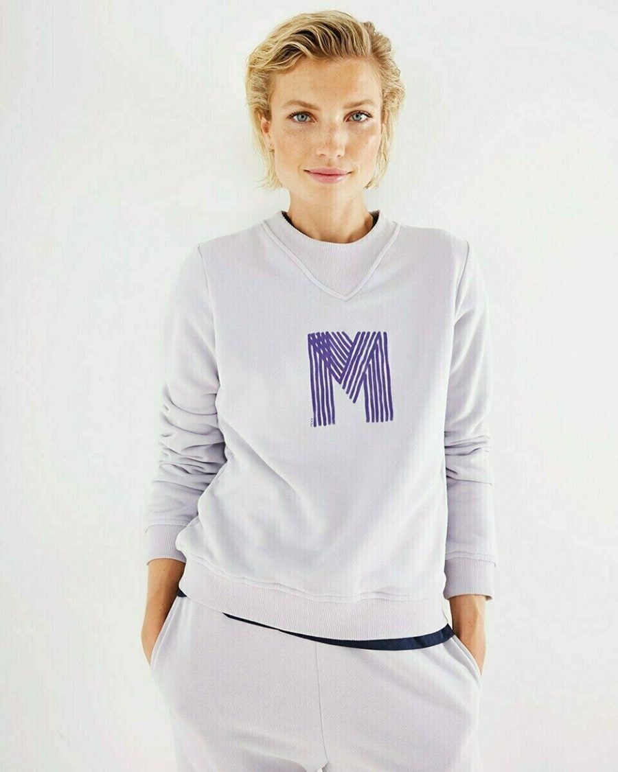 Mexx Crewneck sweater Lilac Fioletowe | TQPBE9567