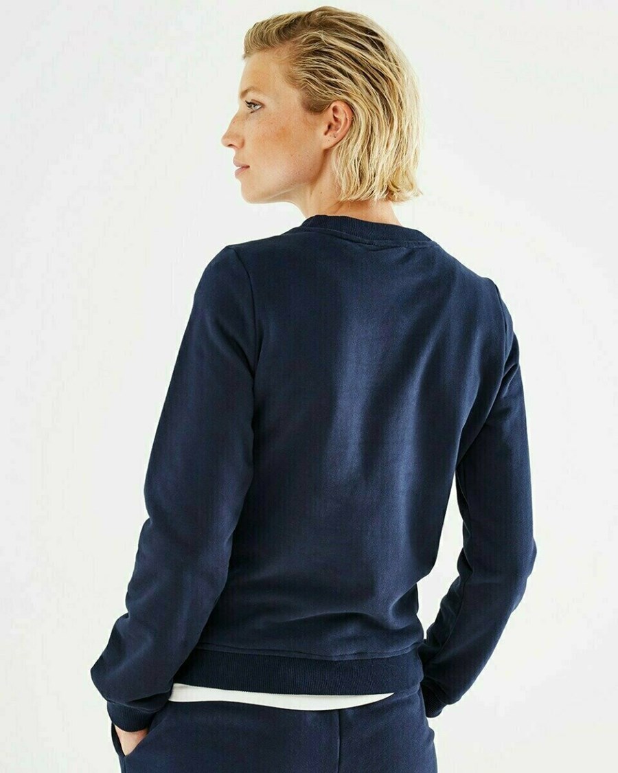 Mexx Crewneck sweater Navy Niebieskie | EONZK6802