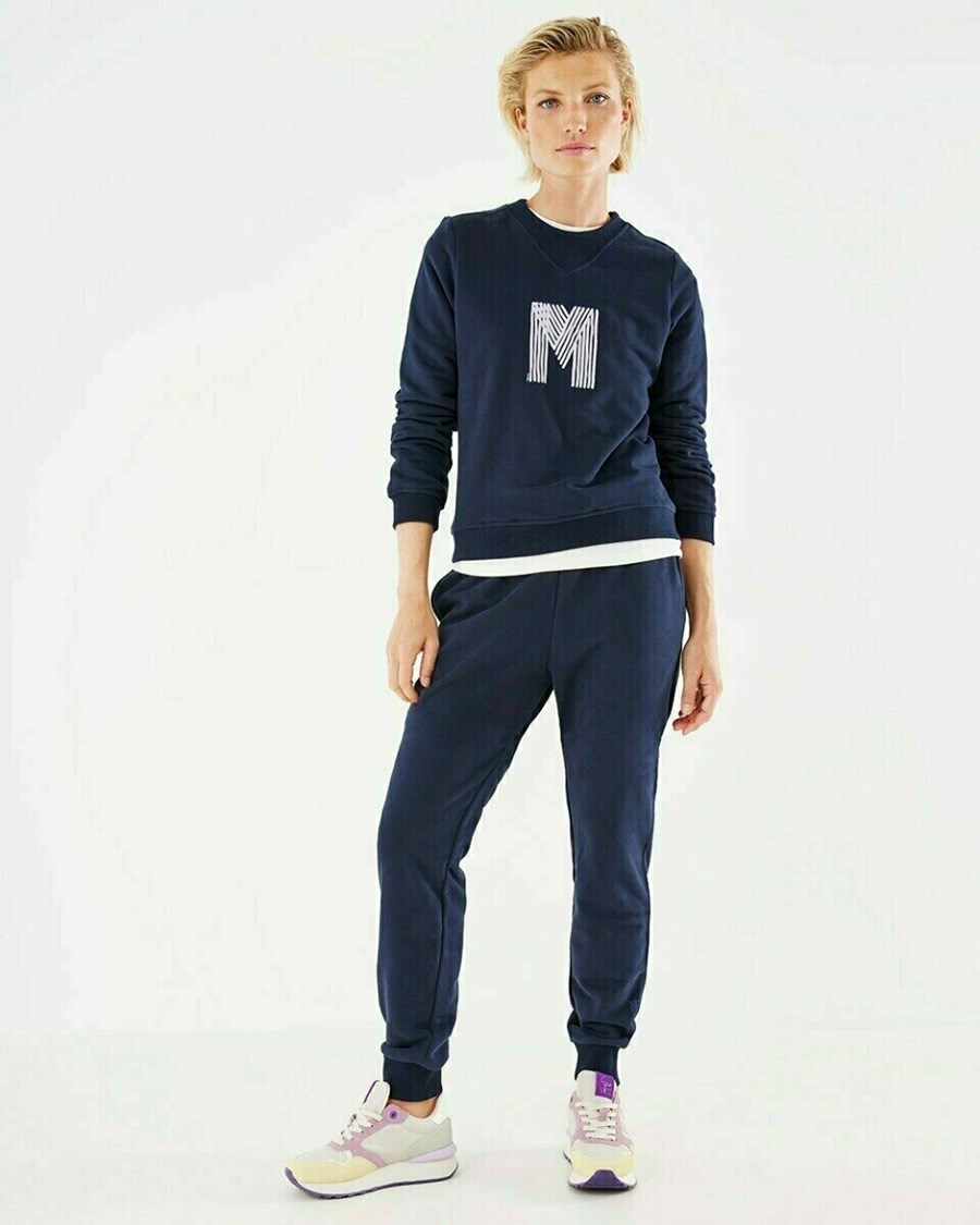 Mexx Crewneck sweater Navy Niebieskie | EONZK6802