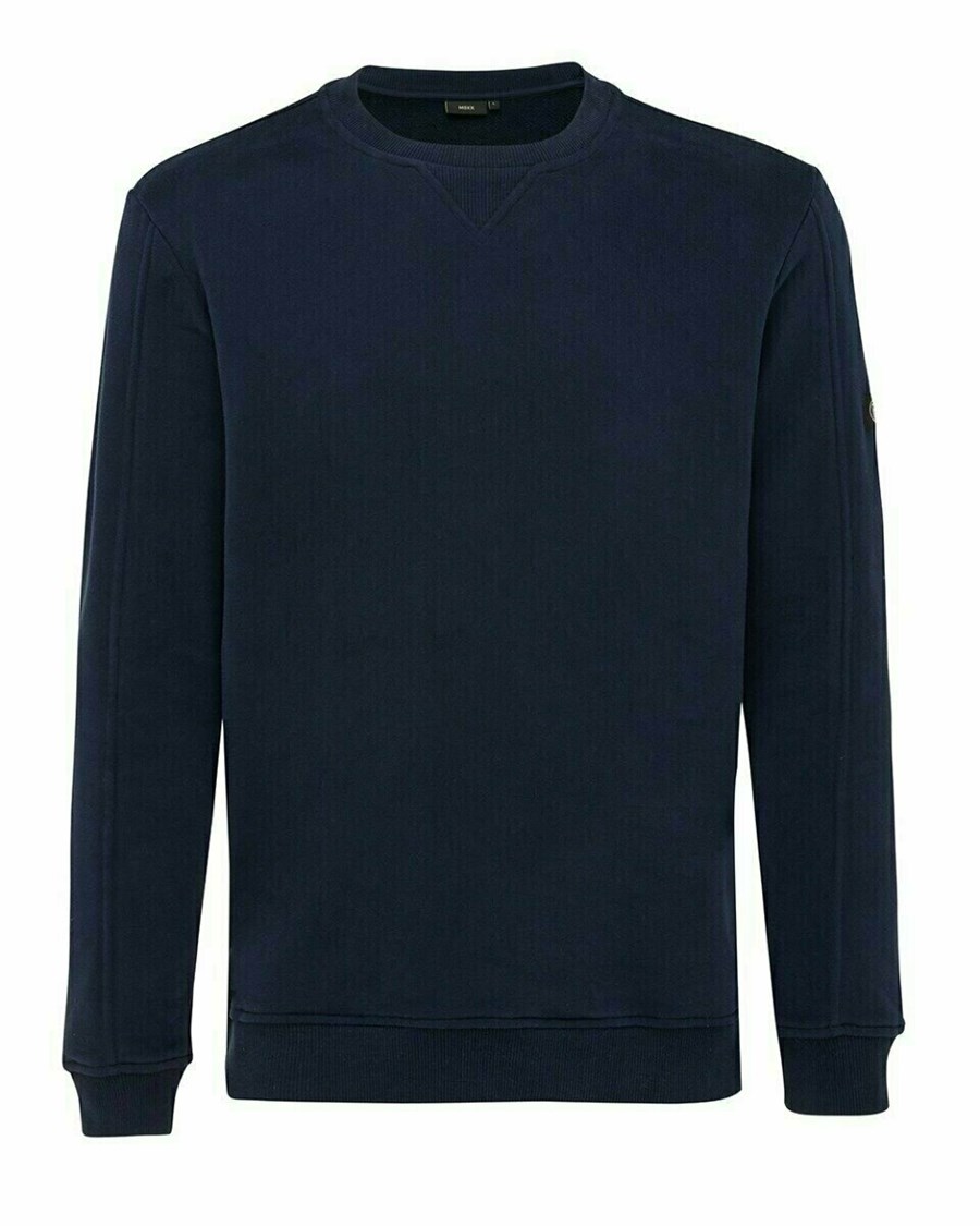 Mexx Crewneck sweater Navy Niebieskie | EPHRF4378